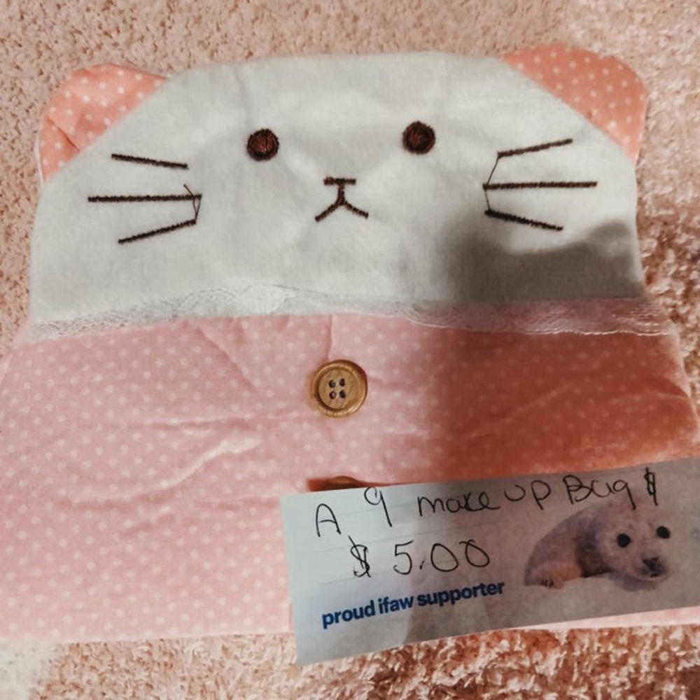 Handmade Kitty Bag